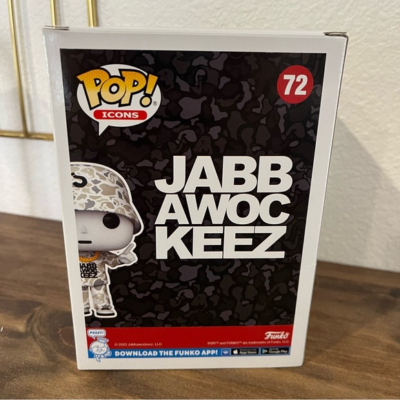 Funko! JABBAWOCKEEZ #72 7BAP LE40 Exclusive 3 STACKS WHITE CAMO Autographed JSA - Picture 5 of 8